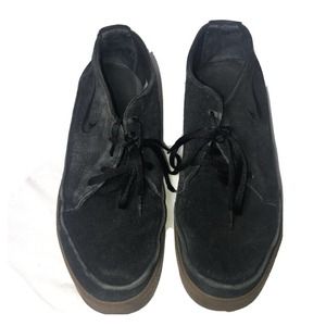 Nike SB 6.0‎ Rizal Black Low Suede Gum Sole Skateboard Sneakers Size 10